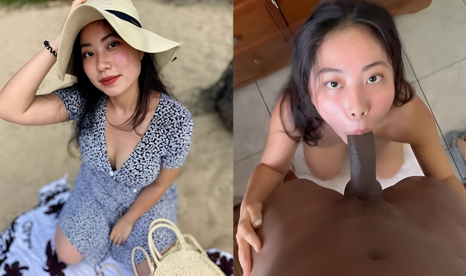 Nhi Nguyen 是一名國際學生和她的大屌黑人男友